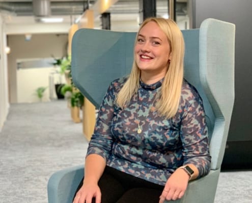 Den nyansatte markedskonsulenten Tina Tobiassen