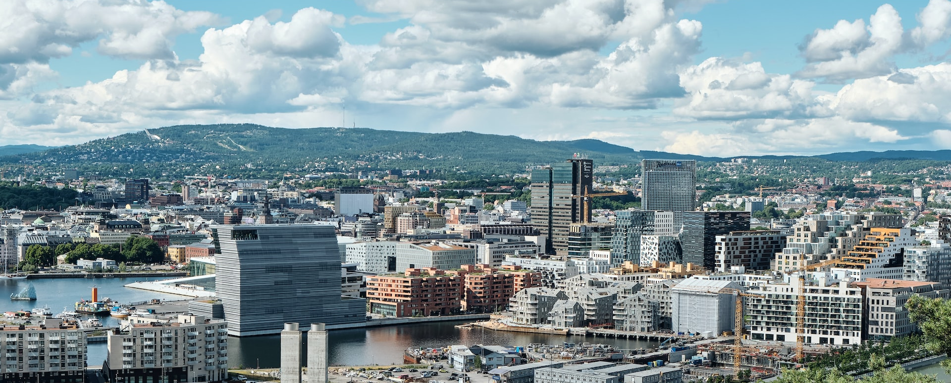 Panoramabildet av Oslo