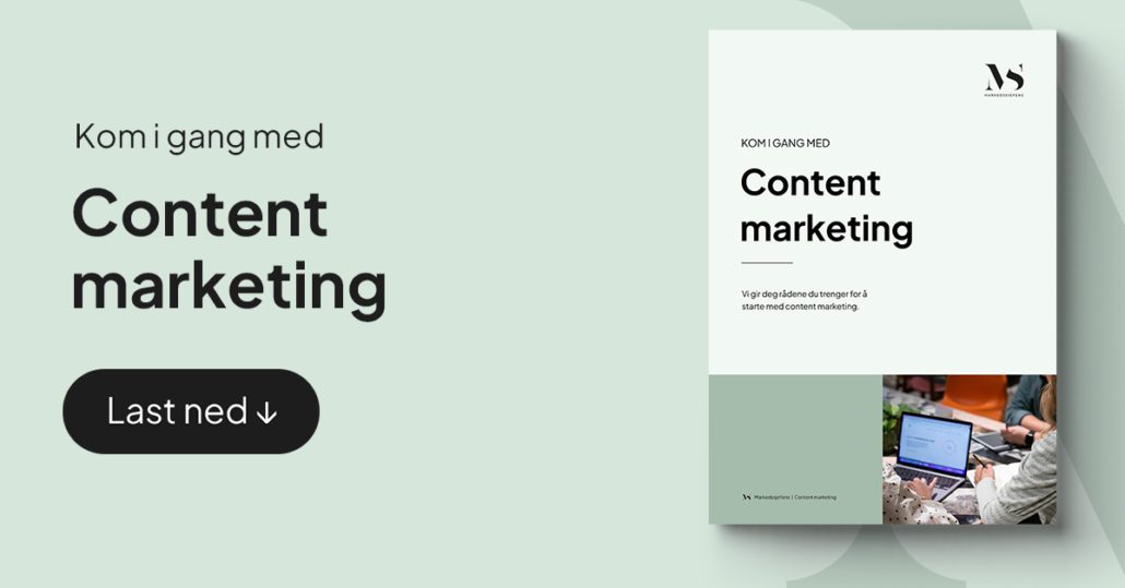 Gratis guide. Kom i gang med content marketing